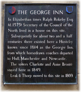 The George Inn Coney Street York